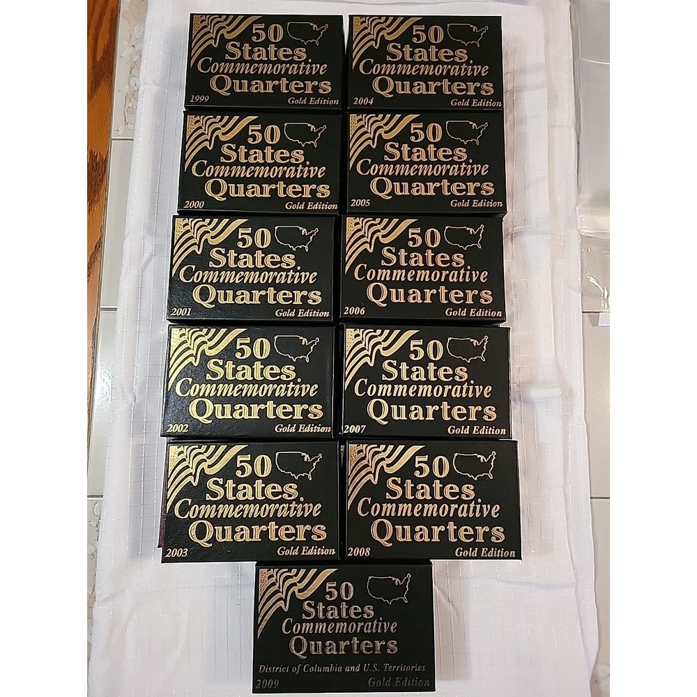 50 States Commemorative Quarters 1999-2009